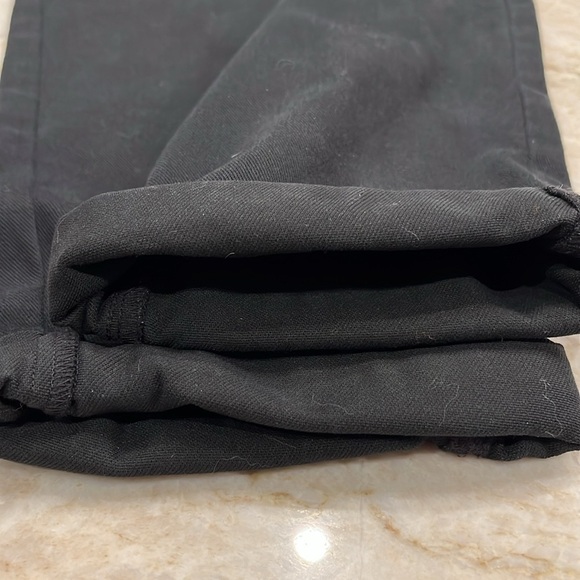 J.Jill Stretch Slim Fit Boyfriend Jeans Black Pull-On High Rise Ankle SMALL - Picture 4 of 10